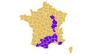 Carte de la France